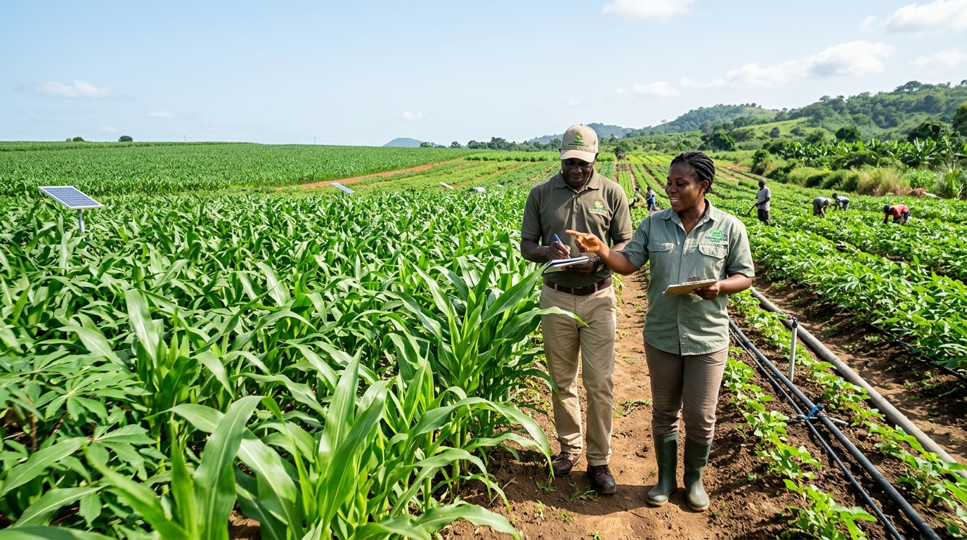 Agricon Global Mechanized Farming in Shai Hills Ghana